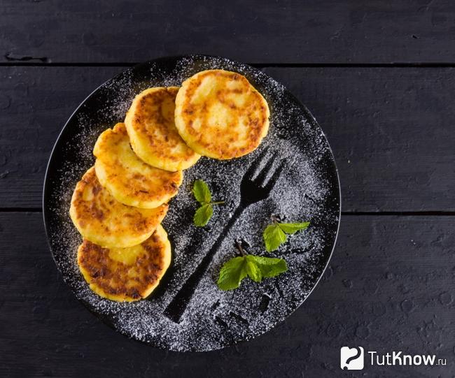 Сырники с Лор пейниром