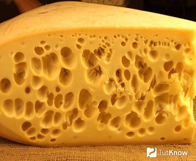 Кусочек сыра Карс