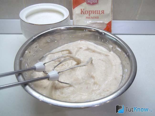 Белки перемешаны с пюре