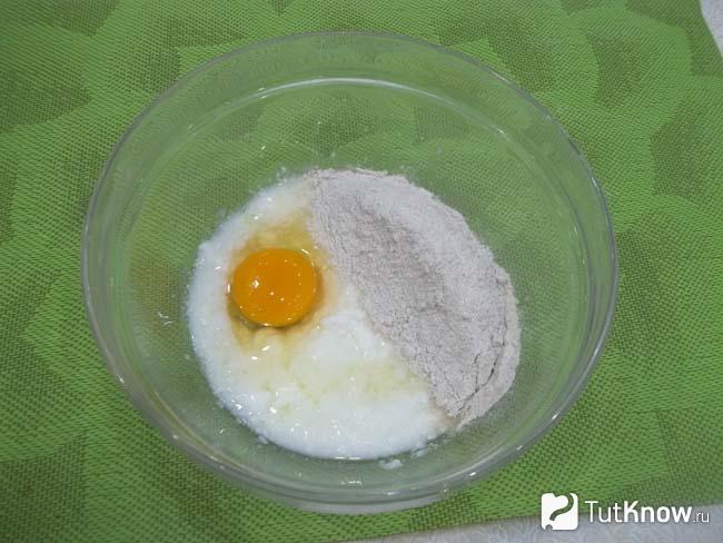 К продуктам добавлена мука