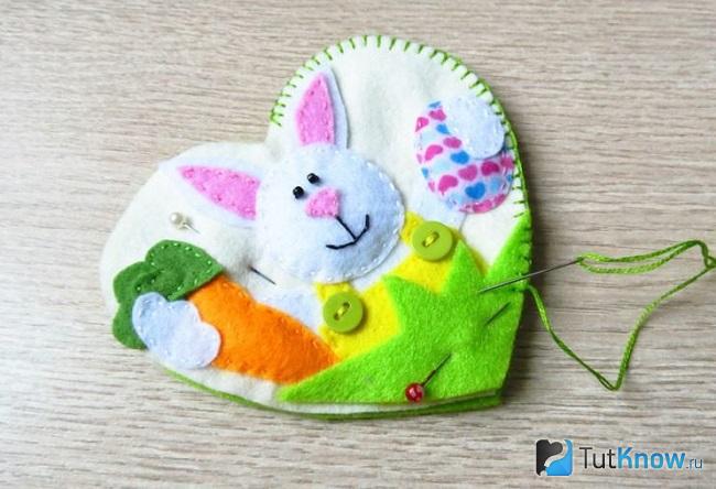Игрушки из фетра к Пасхе