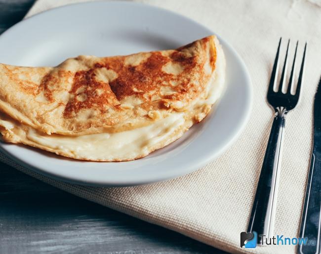 Блины с мукой тапиоки