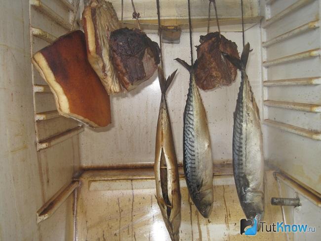 Коптильня из старого холодильника