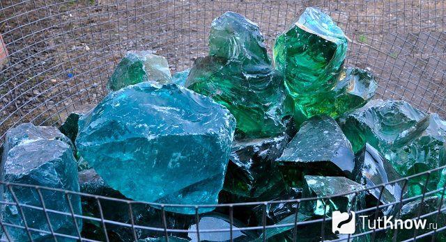 Габионы из сетки и камня