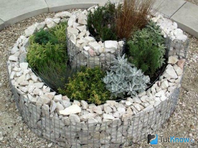 Габион в ландшафтном дизайне
