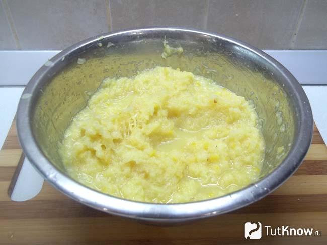 Продукты перемешаны