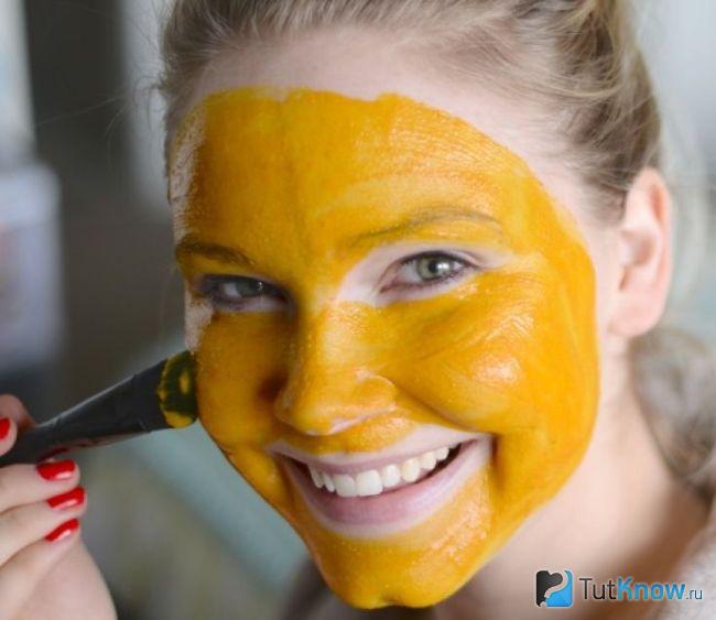 Маска из хурмы для очищения кожи лица