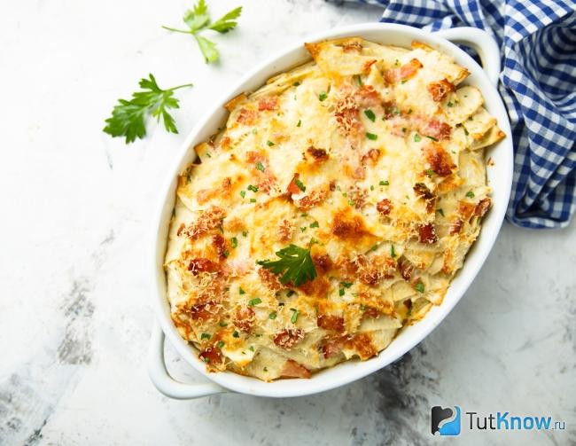 Запеканка с сыром Раклет