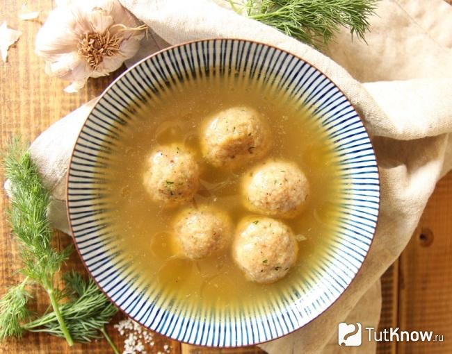 Кнейдлах из мацовой муки