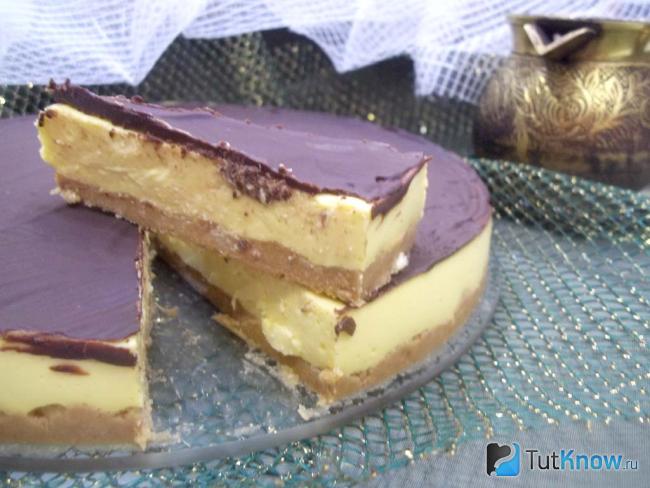 Готовый творожный чизкейк без выпечки