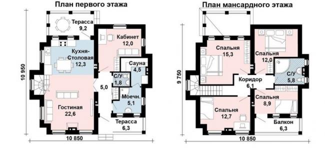 Проект дома в средиземноморском стиле