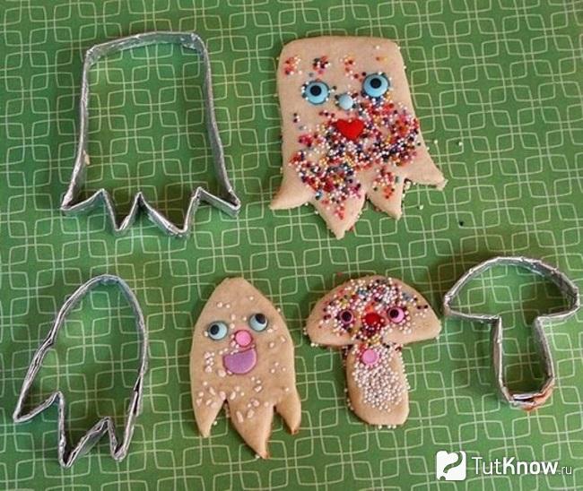 Формы для печенья из фольги