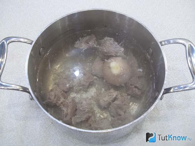 Бульон отварен