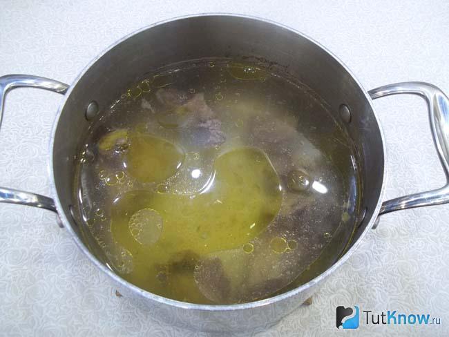 Бульон сварен