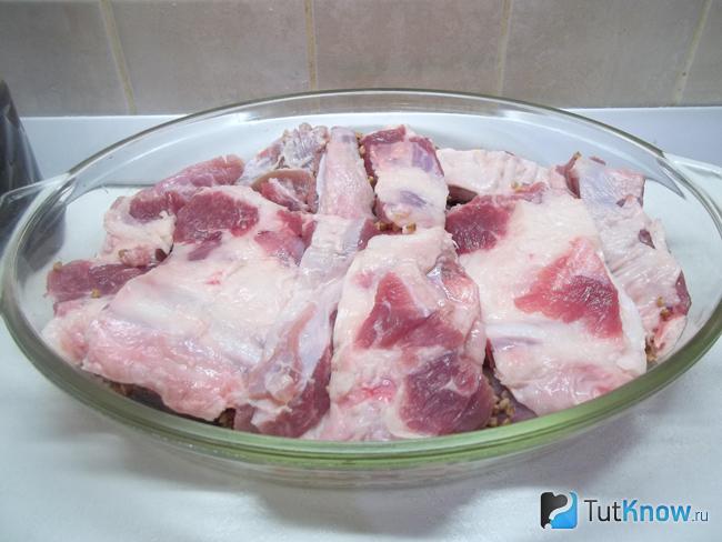 В форму добавлено мясо