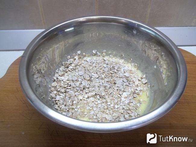 К продуктам добавлена овсянка