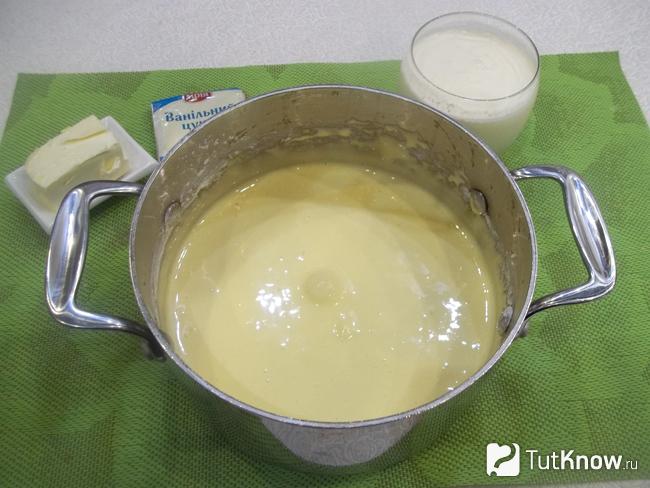 Продукты перемешаны