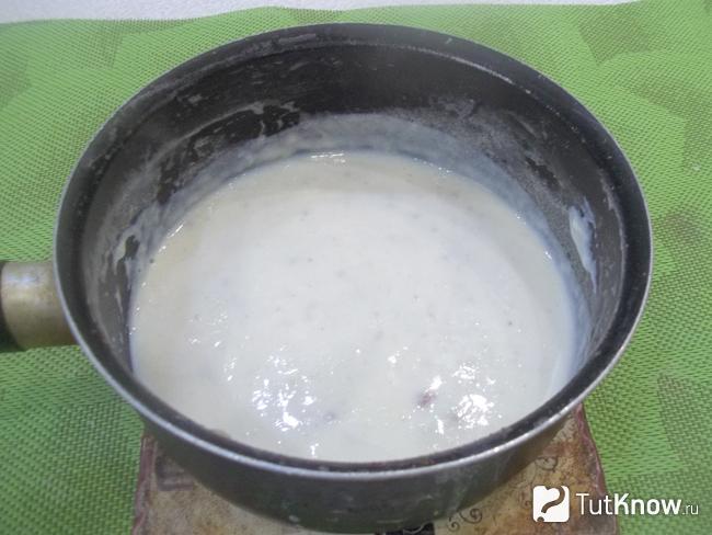 Готовый соус бешамель для лазаньи