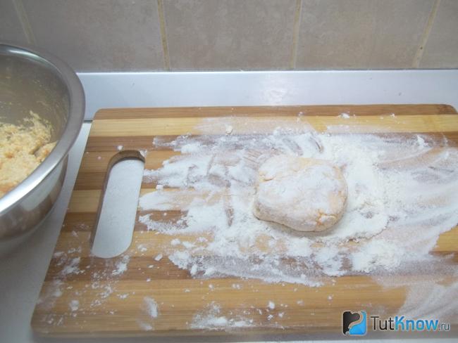 Сырники панированы в муке