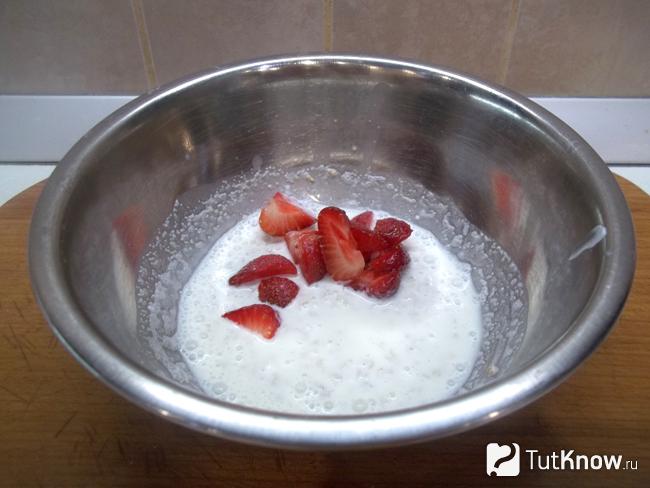 К продуктам добавлена клубника