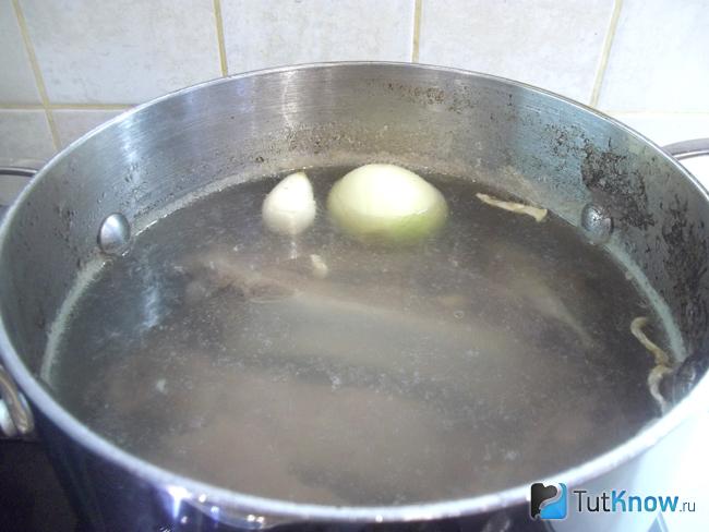 Мясо отварено
