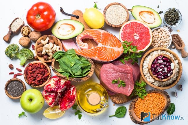 Диетические продукты при гастрите с повышенной кислотностью