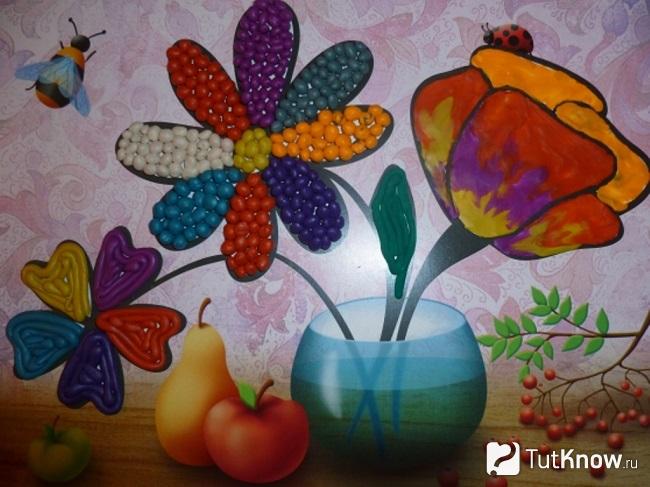 Пластилинография для детей