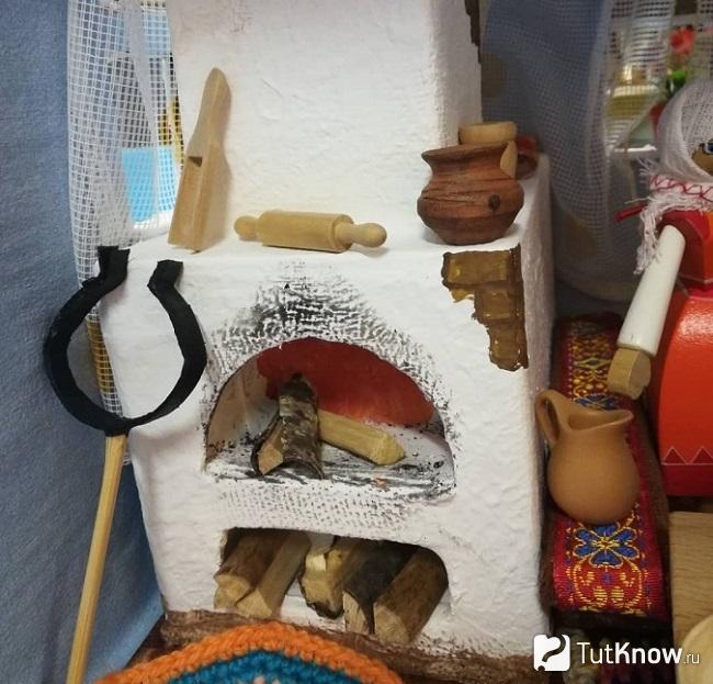 Макет печки