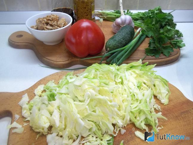 Капуста нашинкована