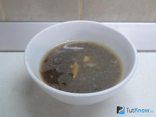 Соус приготовлен