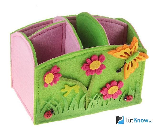 Корзина своими руками из ткани
