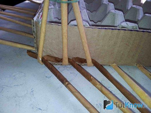 Заготовка для пасхальной корзинки