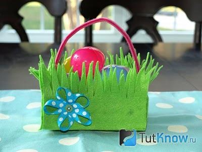 Корзина своими руками из ткани