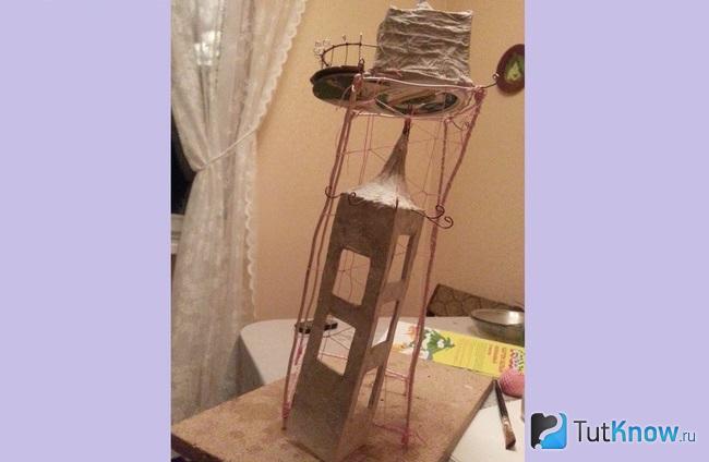 Заготовка для домика из папье-маше