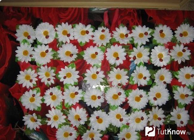 Декор ромашковой свадьбы