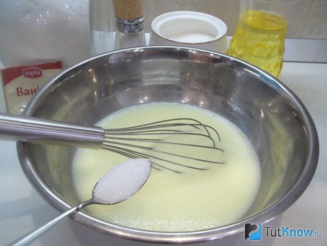 Продукты приправлены сахаром