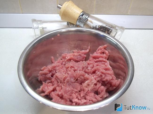 Мясо перекручено еще 2-3 раза