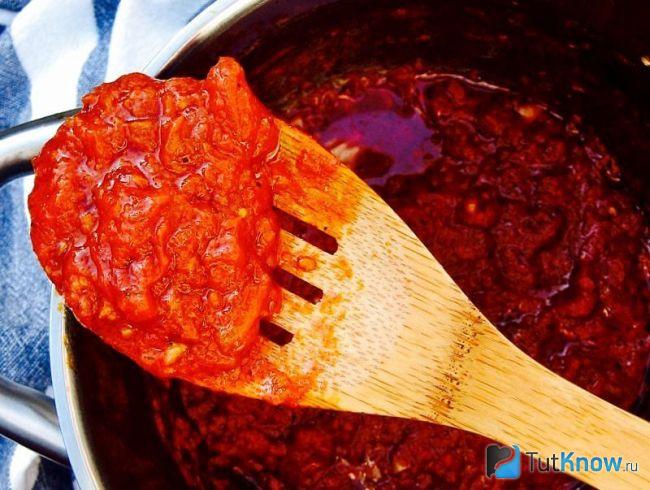 Приготовление соуса матбуха