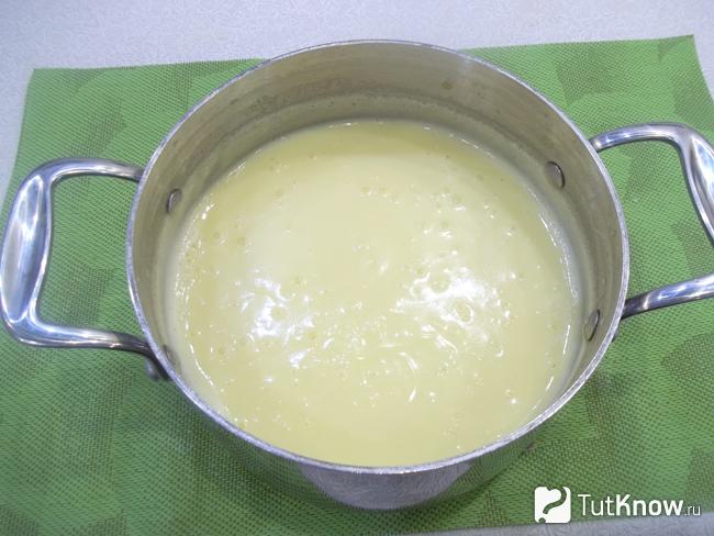 Готовый заварной крем на кукурузном крахмале