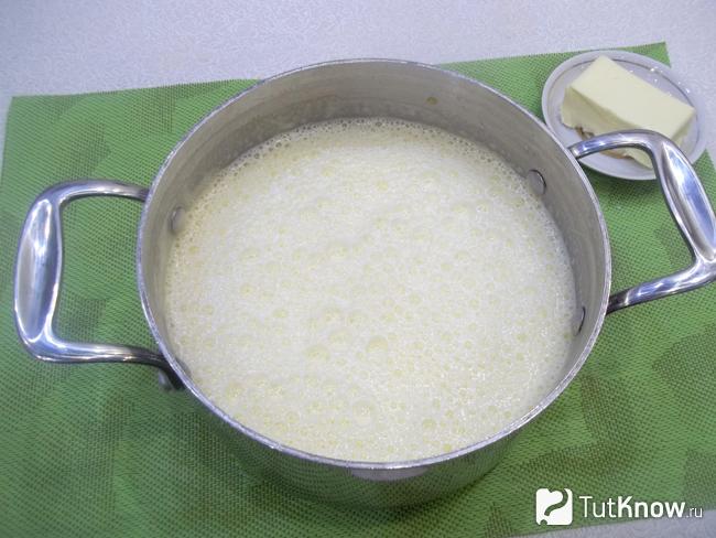 Продукты перемешаны