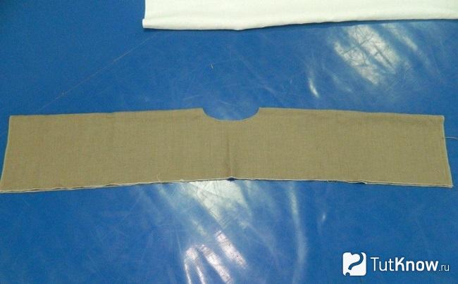 Заготовки для пошива женской рубахи