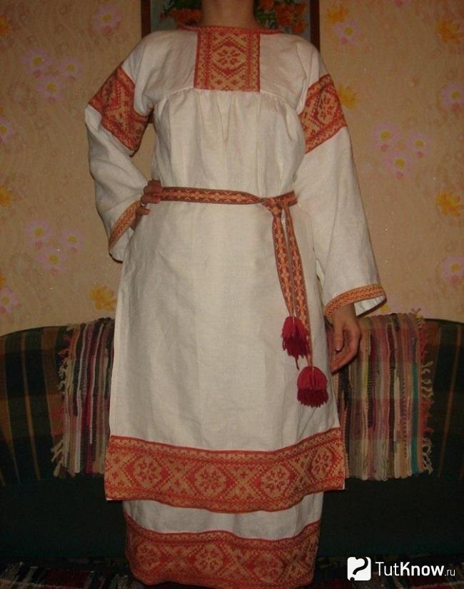 Женская рубаха на Ивана Купала