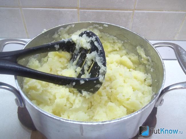 Картофель пюрирован