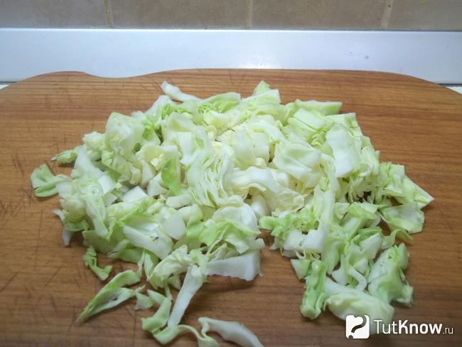 Капуста нашинкована