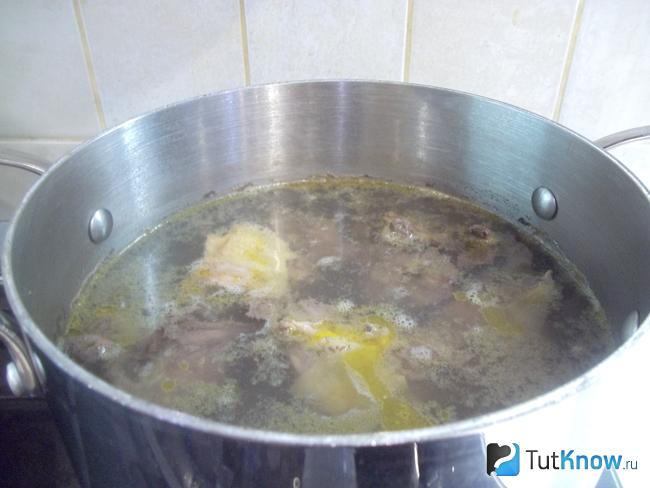 Сварен бульон