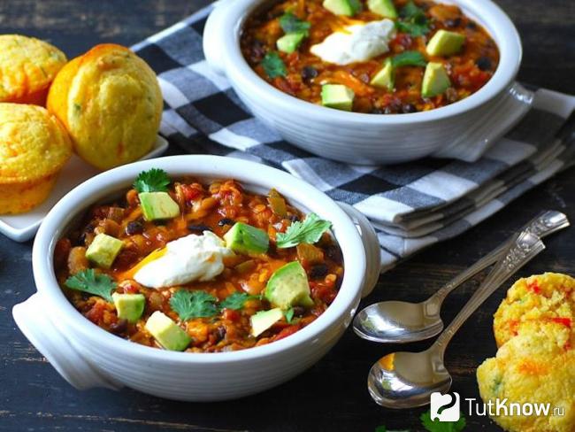 Мясо с овощами в рукаве