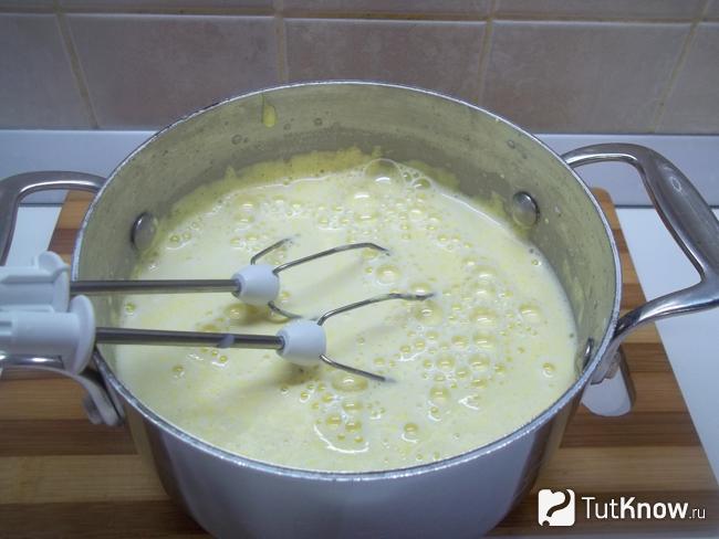 К продуктам добавлены сливки