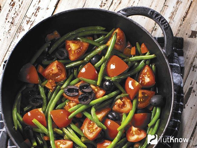 Жаркое со стручковой фасолью