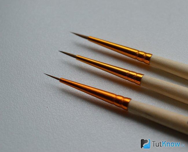 Кисточки для рисования хной