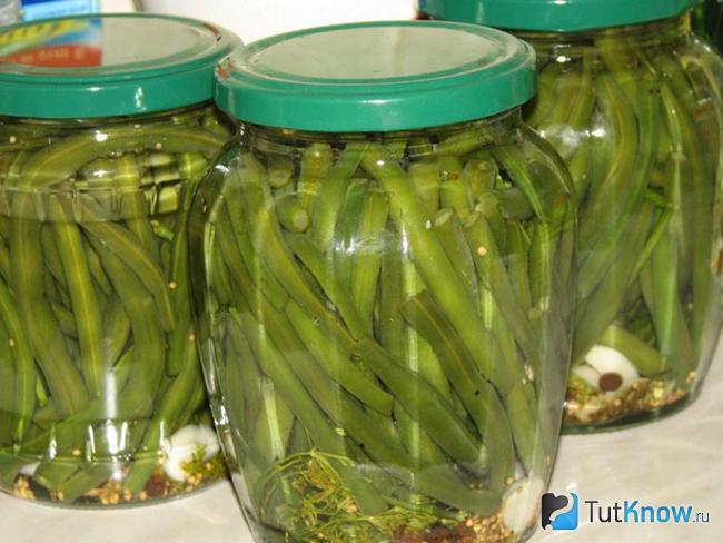 Консервированная стручковая фасоль с аспирином